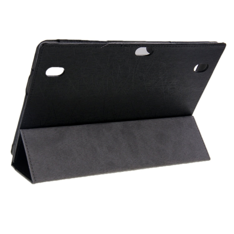Oracle Texture Magnetic Leather Case with Three-folding Holder for Huawei MediaPad 10 Link / S10-201