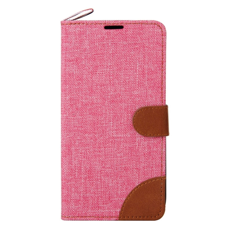 Denim Texture Leather Case with Card Slots & Holder & Lanyard for Alcatel One Touch Pop C9