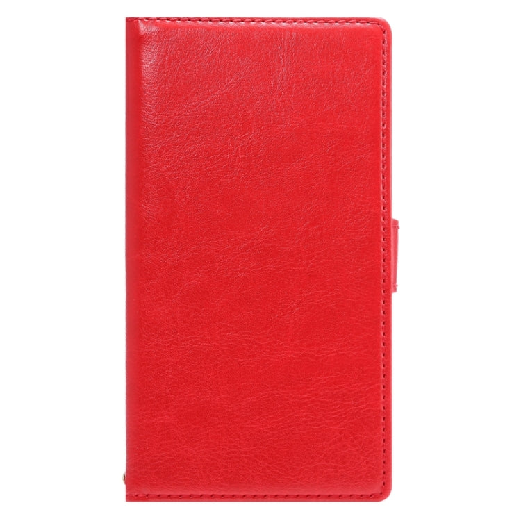 Lambskin Texture Words and Flowers Printing Horizontal Flip Solid Color Leather Case with Holder and Card Slots for Sony Xperia Z5 Premium / Plus