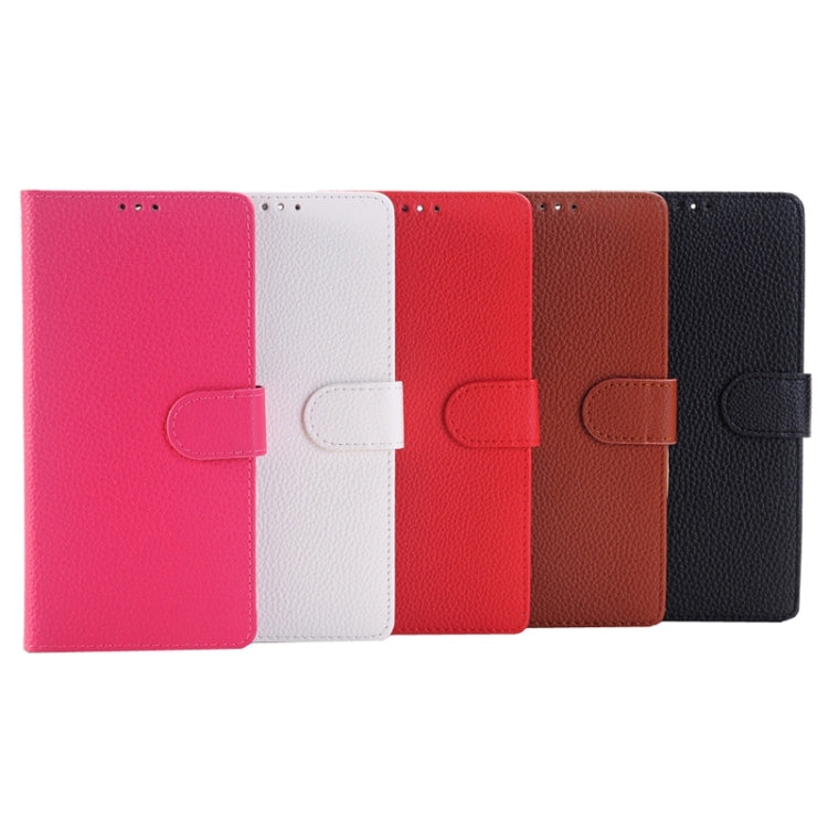 Litchi Texture Horizontal Flip Solid Color Leather Case with Holder & Card Slots & Wallet for Sony Xperia C5 Ultra