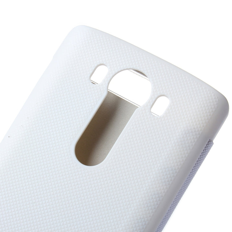 Horizontal Flip Solid Color Leather Case with Sleep / Wake-up Function for LG V10