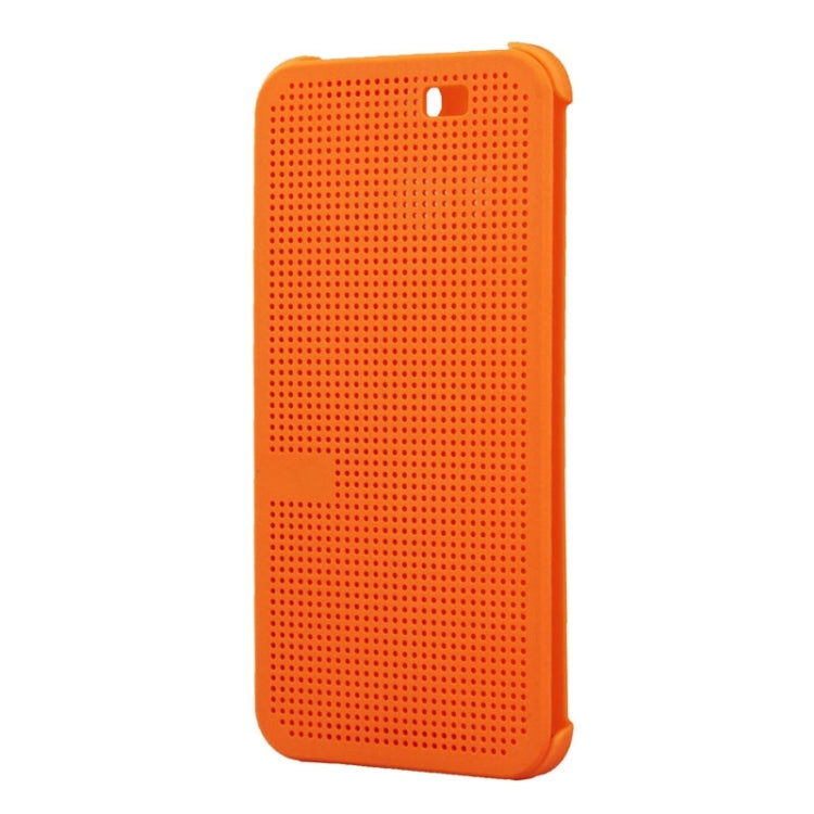 For HTC Butterfly 2 Smart Flip Dot View Protective Case with Sleep and Wake-up Function