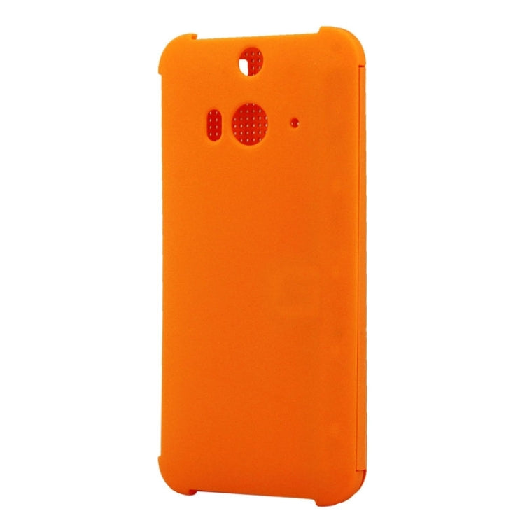 For HTC Butterfly 2 Smart Flip Dot View Protective Case with Sleep and Wake-up Function