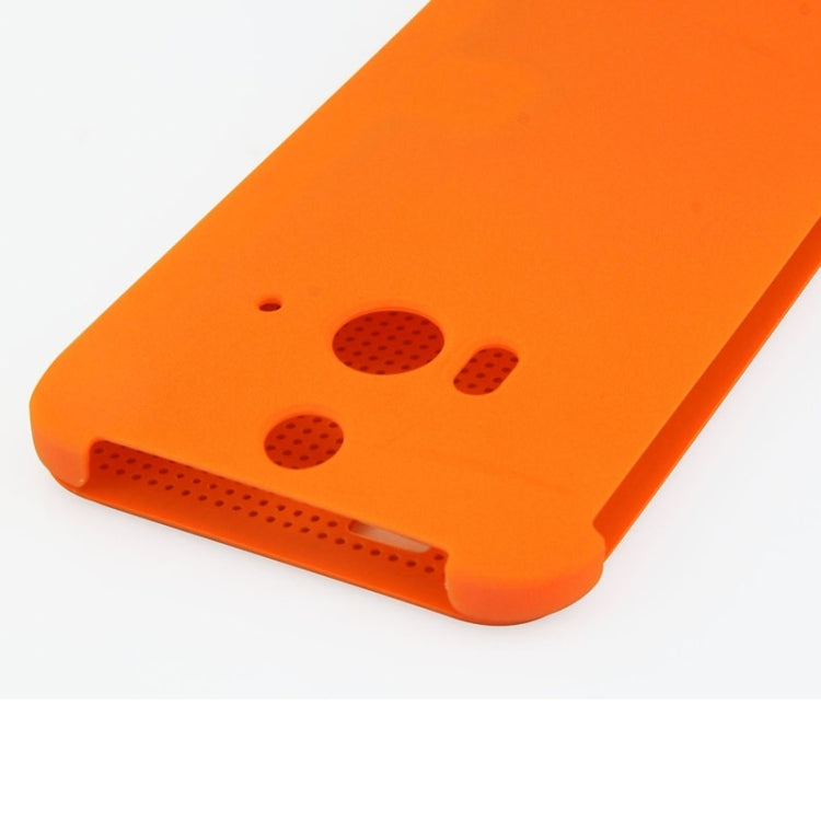 For HTC Butterfly 2 Smart Flip Dot View Protective Case with Sleep and Wake-up Function