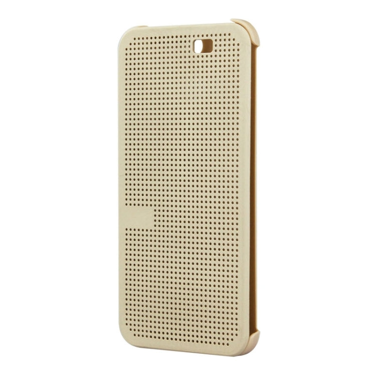 For HTC Butterfly 2 Smart Flip Dot View Protective Case with Sleep and Wake-up Function