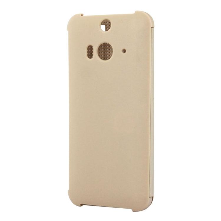 For HTC Butterfly 2 Smart Flip Dot View Protective Case with Sleep and Wake-up Function