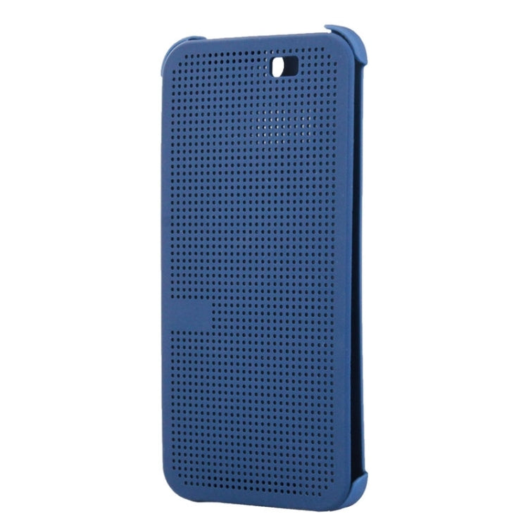 For HTC Butterfly 2 Smart Flip Dot View Protective Case with Sleep and Wake-up Function
