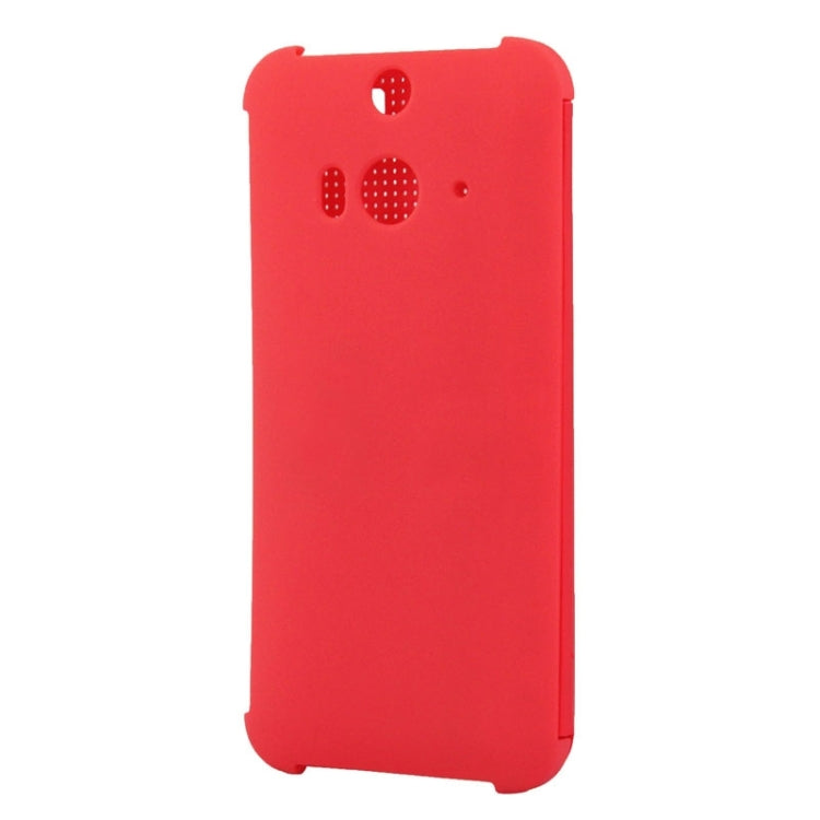 For HTC Butterfly 2 Smart Flip Dot View Protective Case with Sleep and Wake-up Function