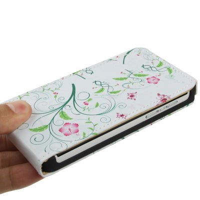 Butterfly Love Flowers Pattern Vertical Flip Leather Case  for BlackBerry Z10