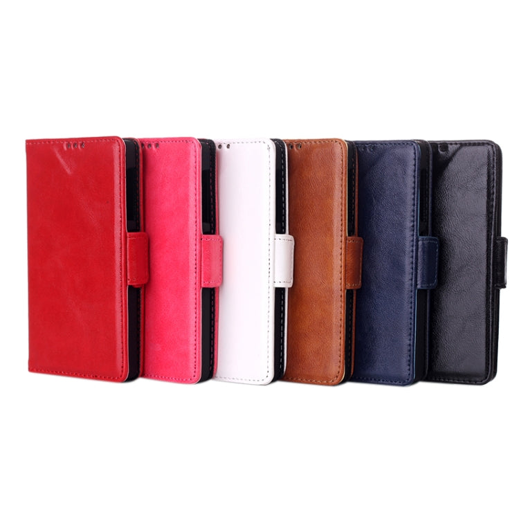 Oil Leather Case with Credit Card Slot & Holder for Sony Xperia Z1 mini (Brown)