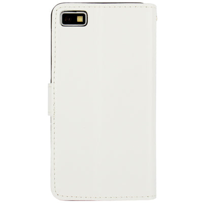 Fine Sheepskin Texture Horizontal Flip Leather Case with Credit Card Slots & Holder for BlackBerry Z10