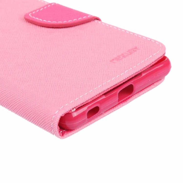 Cross Texture Horizontal Flip Solid Color Leather Case with Holder & Card Slots & Wallet for Sony Xperia Z4