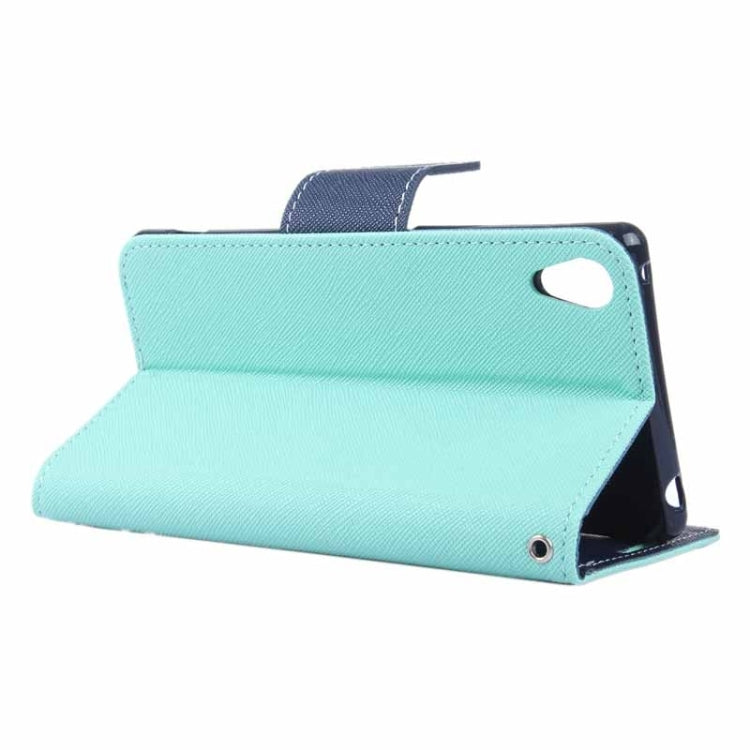 Cross Texture Horizontal Flip Solid Color Leather Case with Holder & Card Slots & Wallet for Sony Xperia Z4