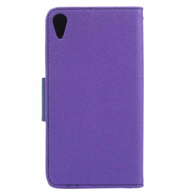 Cross Texture Horizontal Flip Solid Color Leather Case with Holder & Card Slots & Wallet for Sony Xperia Z4
