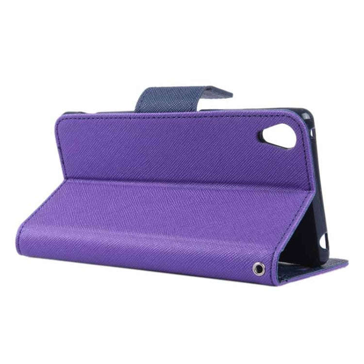 Cross Texture Horizontal Flip Solid Color Leather Case with Holder & Card Slots & Wallet for Sony Xperia Z4
