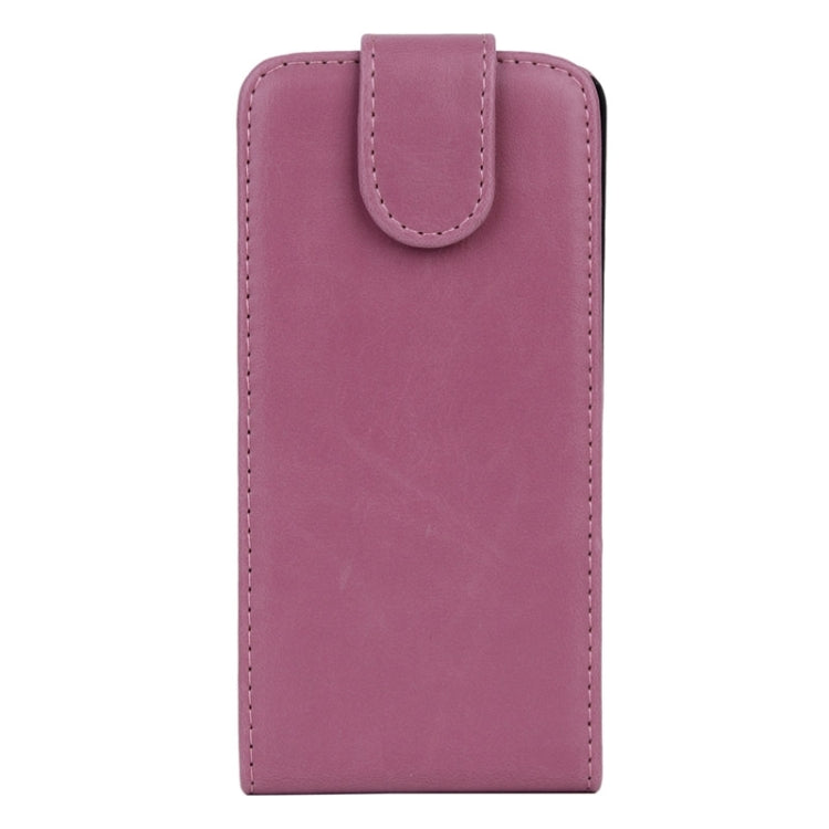 Crazy Horse Texture Vertical Flip Leather Case for Alcatel OT 6040