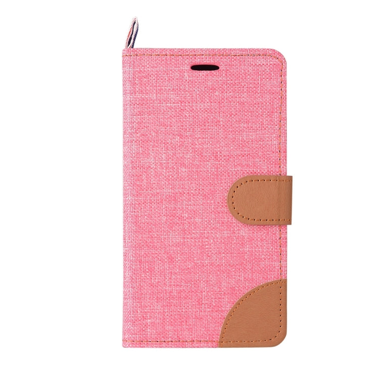 Denim Texture Horizontal Flip Leather Case with Magnetic Snap & Card Slots & Holder & Sling for Lenovo A5000