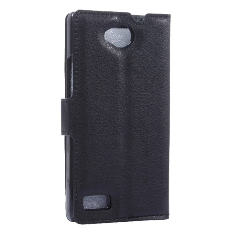 Horizontal Flip Solid color Leather Case with  Card Slots & Holder & Wallet for ZTE Blade G LUX