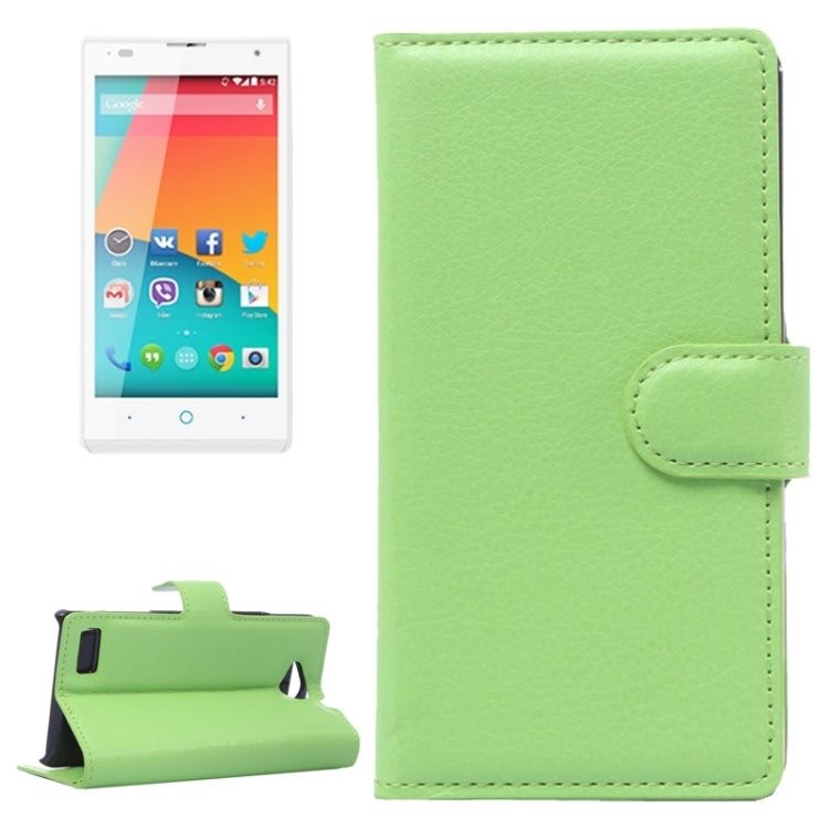 Horizontal Flip Solid color Leather Case with  Card Slots & Holder & Wallet for ZTE Blade G LUX