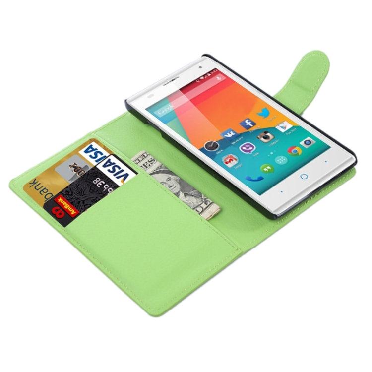 Horizontal Flip Solid color Leather Case with  Card Slots & Holder & Wallet for ZTE Blade G LUX