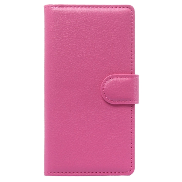 Horizontal Flip Solid color Leather Case with  Card Slots & Holder & Wallet for ZTE Blade G LUX