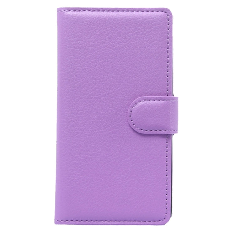 Horizontal Flip Solid color Leather Case with  Card Slots & Holder & Wallet for ZTE Blade G LUX