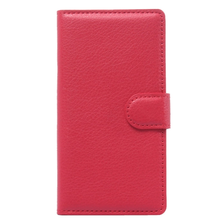 Horizontal Flip Solid color Leather Case with  Card Slots & Holder & Wallet for ZTE Blade G LUX