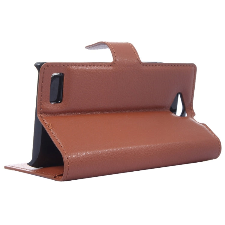 Horizontal Flip Solid color Leather Case with  Card Slots & Holder & Wallet for ZTE Blade G LUX