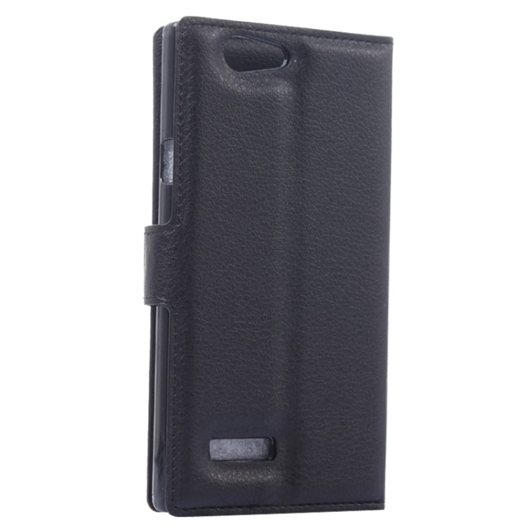 Horizontal Flip Solid color Leather Case with  Card Slots & Holder & Wallet for ZTE Blade L2