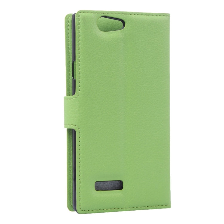 Horizontal Flip Solid color Leather Case with  Card Slots & Holder & Wallet for ZTE Blade L2