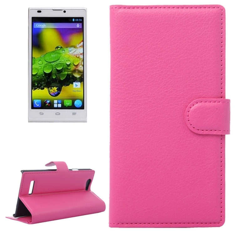 Horizontal Flip Solid color Leather Case with  Card Slots & Holder & Wallet for ZTE Blade L2