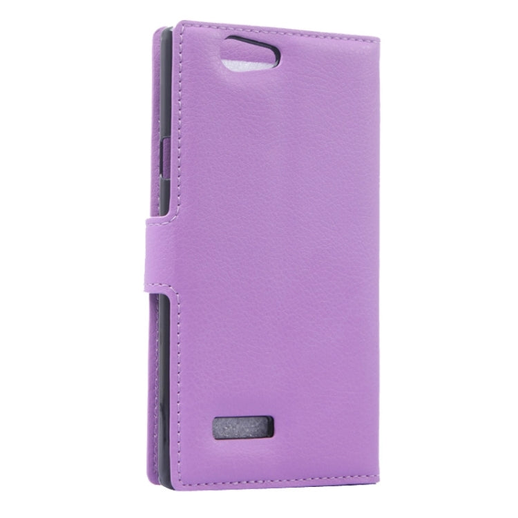 Horizontal Flip Solid color Leather Case with  Card Slots & Holder & Wallet for ZTE Blade L2