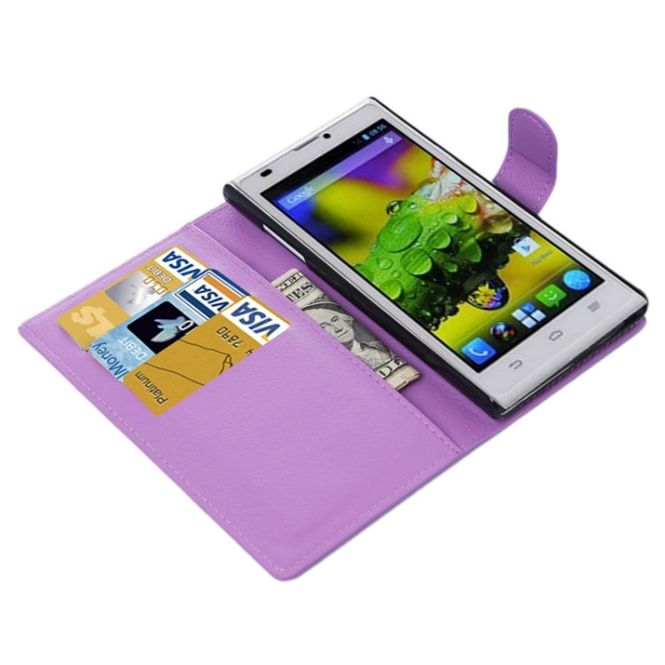 Horizontal Flip Solid color Leather Case with  Card Slots & Holder & Wallet for ZTE Blade L2