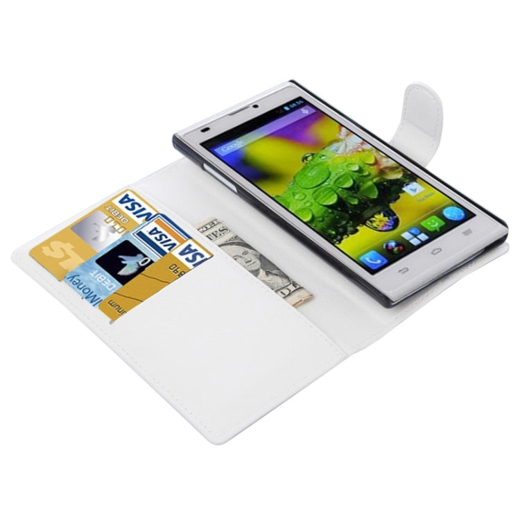 Horizontal Flip Solid color Leather Case with  Card Slots & Holder & Wallet for ZTE Blade L2