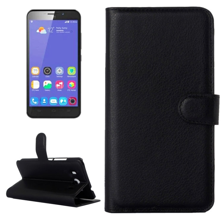 Horizontal Flip Solid color Leather Case with  Card Slots & Holder & Wallet for ZTE Grand S3 / S2004