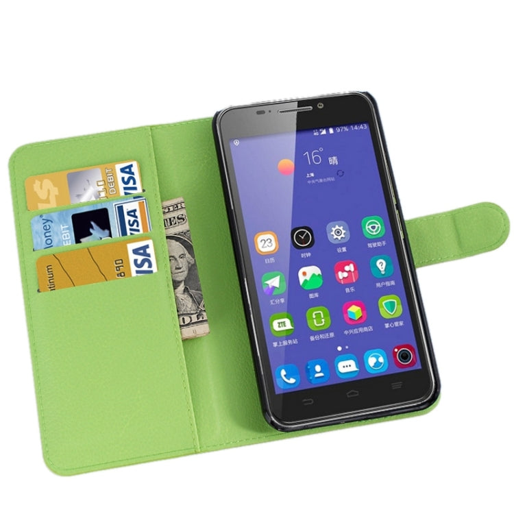 Horizontal Flip Solid color Leather Case with  Card Slots & Holder & Wallet for ZTE Grand S3 / S2004