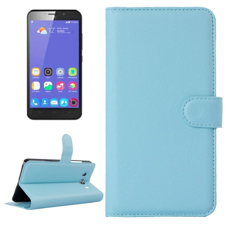 Horizontal Flip Solid color Leather Case with  Card Slots & Holder & Wallet for ZTE Grand S3 / S2004