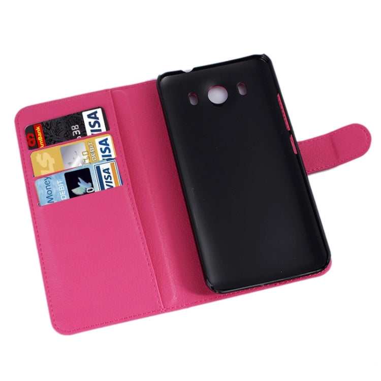 Horizontal Flip Solid color Leather Case with  Card Slots & Holder & Wallet for ZTE Grand S3 / S2004