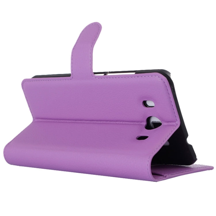 Horizontal Flip Solid color Leather Case with  Card Slots & Holder & Wallet for ZTE Grand S3 / S2004