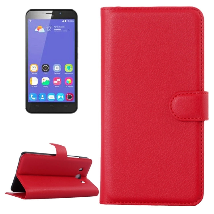 Horizontal Flip Solid color Leather Case with  Card Slots & Holder & Wallet for ZTE Grand S3 / S2004