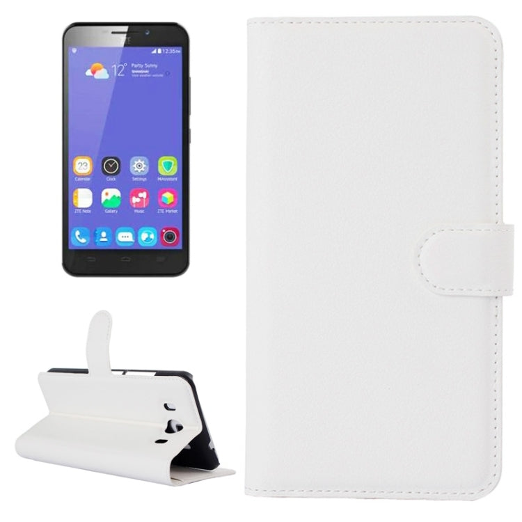 Horizontal Flip Solid color Leather Case with  Card Slots & Holder & Wallet for ZTE Grand S3 / S2004