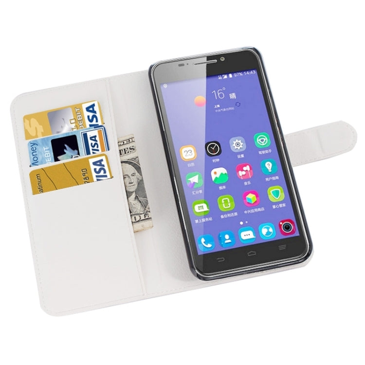 Horizontal Flip Solid color Leather Case with  Card Slots & Holder & Wallet for ZTE Grand S3 / S2004