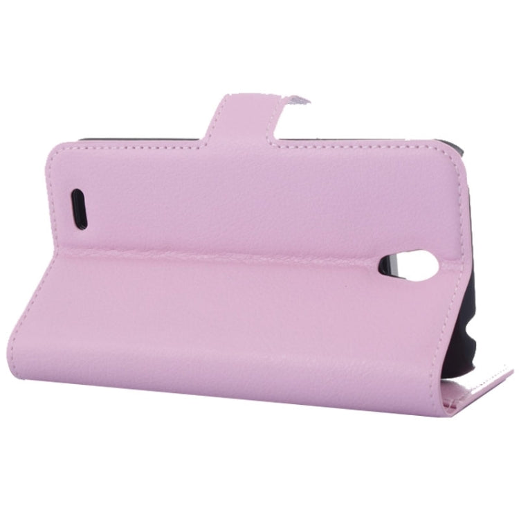 Horizontal Flip Solid color Leather Case with  Card Slots & Holder & Wallet for Lenovo A859