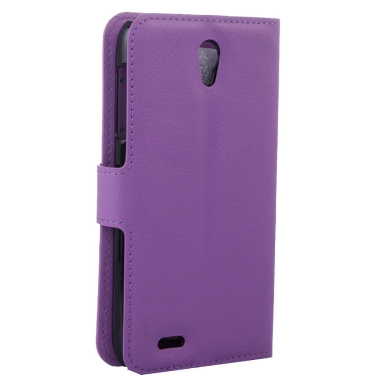 Horizontal Flip Solid color Leather Case with  Card Slots & Holder & Wallet for Lenovo A859