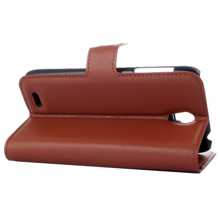 Horizontal Flip Solid color Leather Case with  Card Slots & Holder & Wallet for Lenovo A859