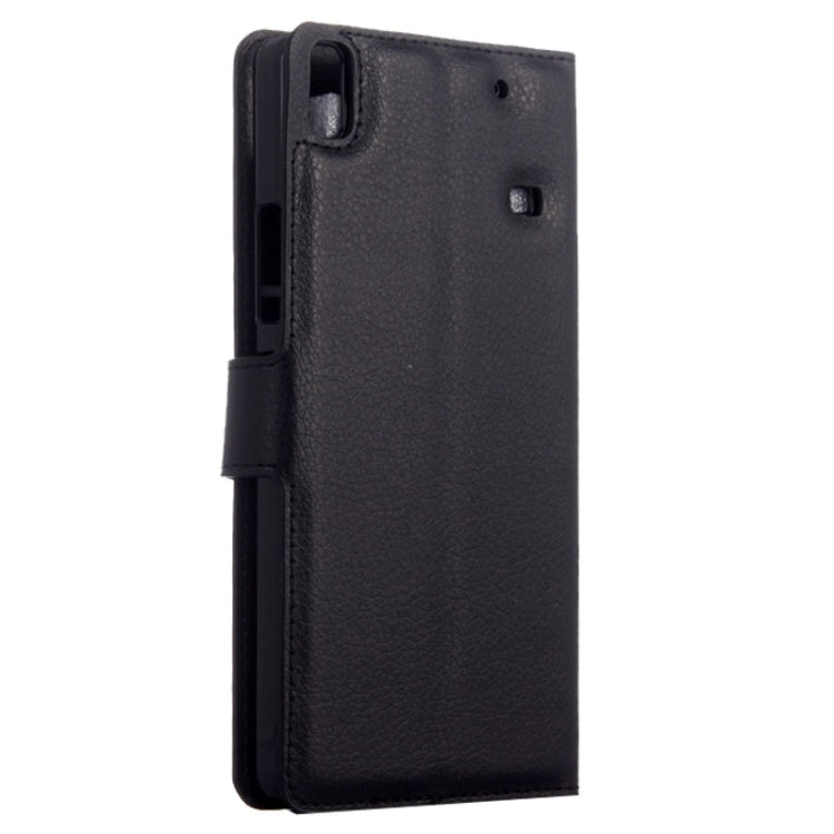 Horizontal Flip Solid color Leather Case with  Card Slots & Holder & Wallet for Lenovo A7600