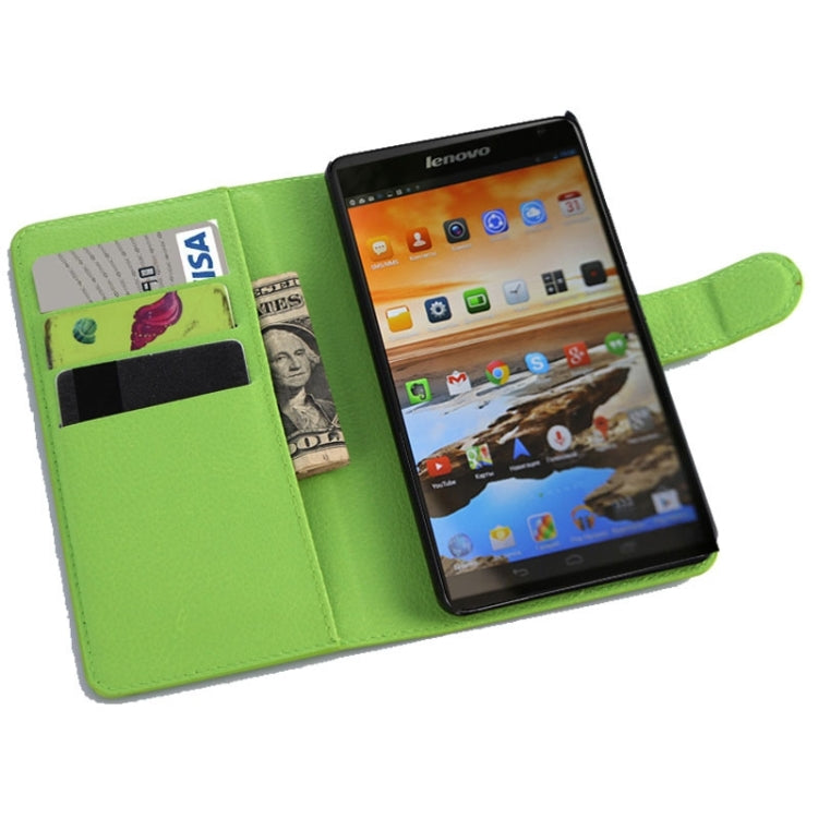 Horizontal Flip Solid color Leather Case with  Card Slots & Holder & Wallet for Lenovo A7600