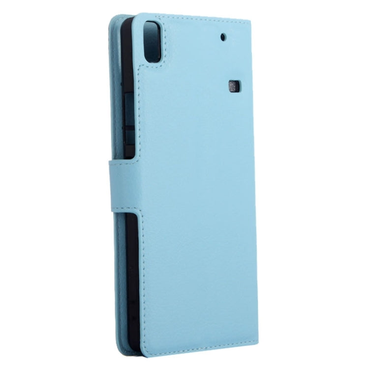 Horizontal Flip Solid color Leather Case with  Card Slots & Holder & Wallet for Lenovo A7600