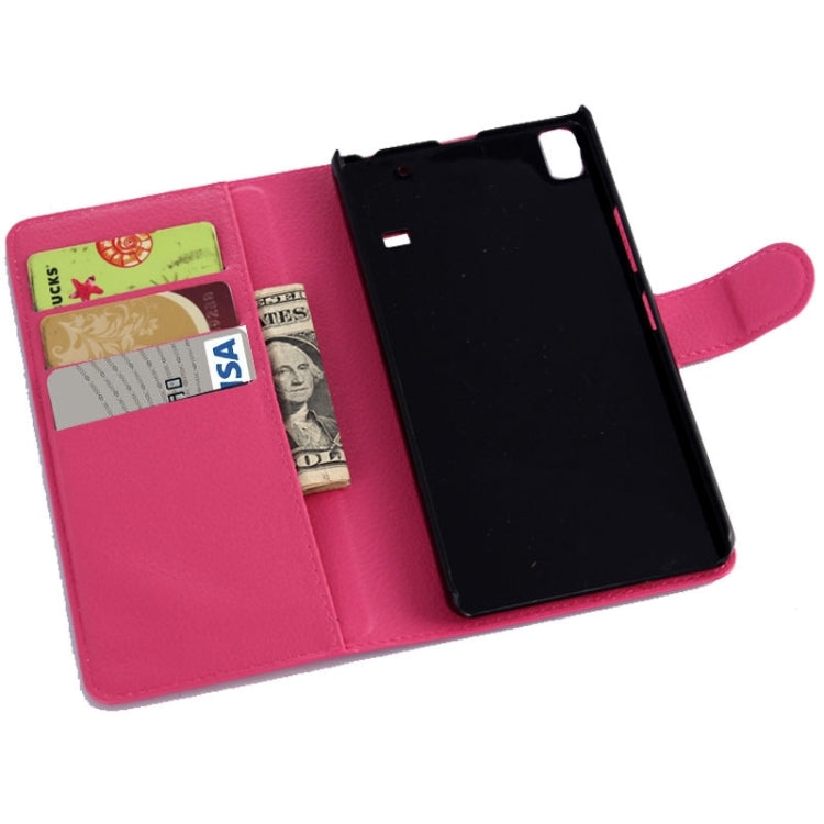Horizontal Flip Solid color Leather Case with  Card Slots & Holder & Wallet for Lenovo A7600