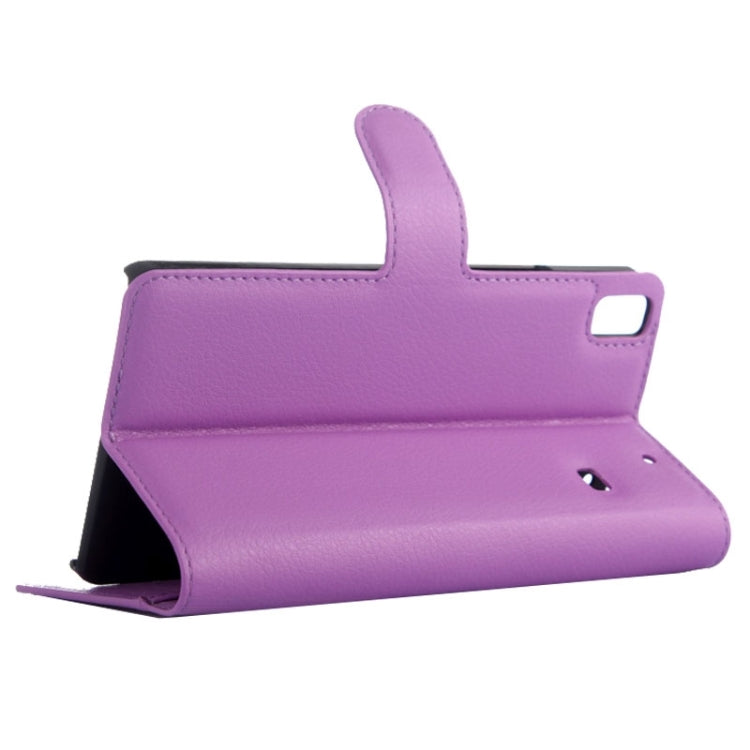 Horizontal Flip Solid color Leather Case with  Card Slots & Holder & Wallet for Lenovo A7600